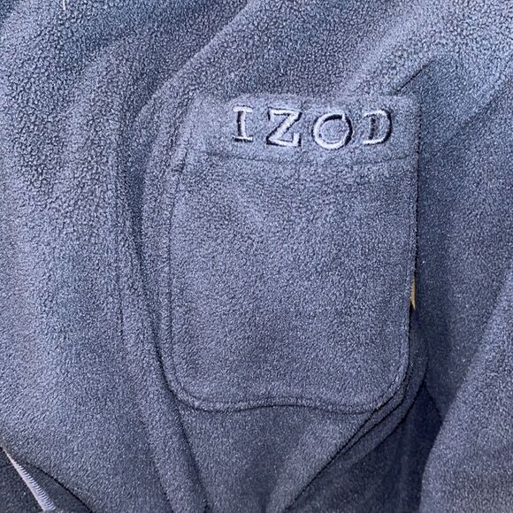 Vintage IZOD two tone blue robe - Picture 4 of 6